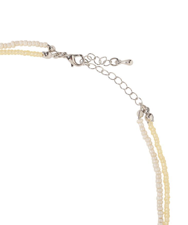 earth music&ecology「ビーズ2連ネックレス」|ネックレス|