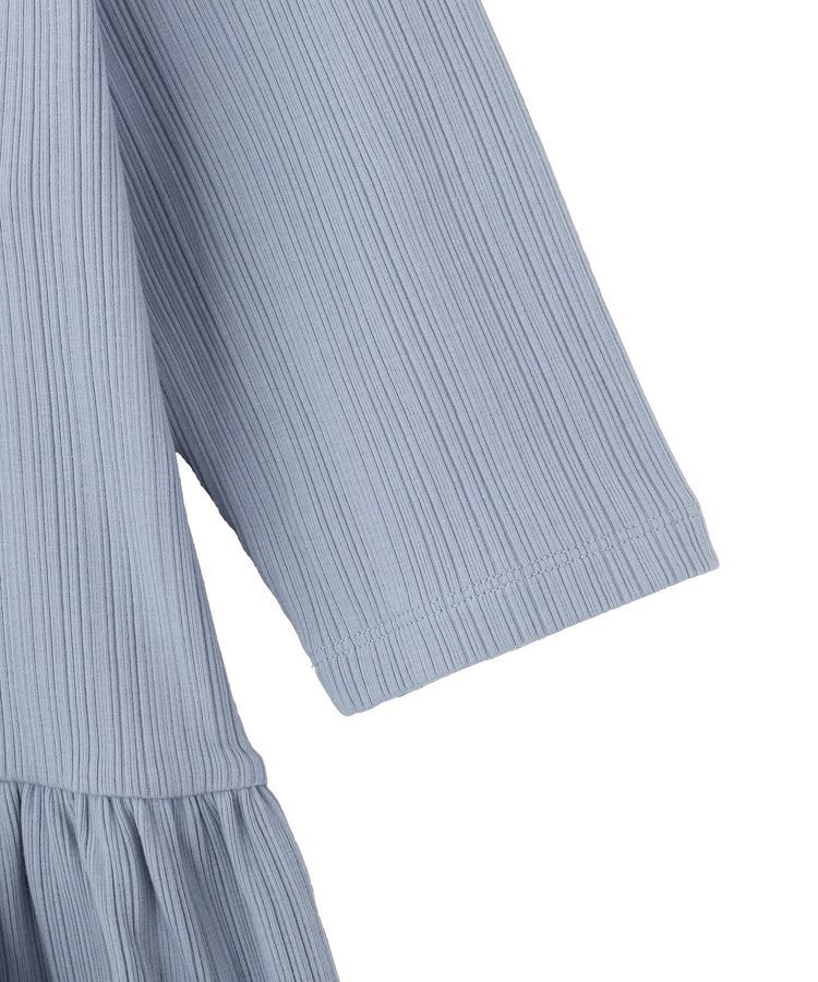 earth music&ecology「ダブル衿ペプラムプルオーバー」|Tシャツ・カットソー|