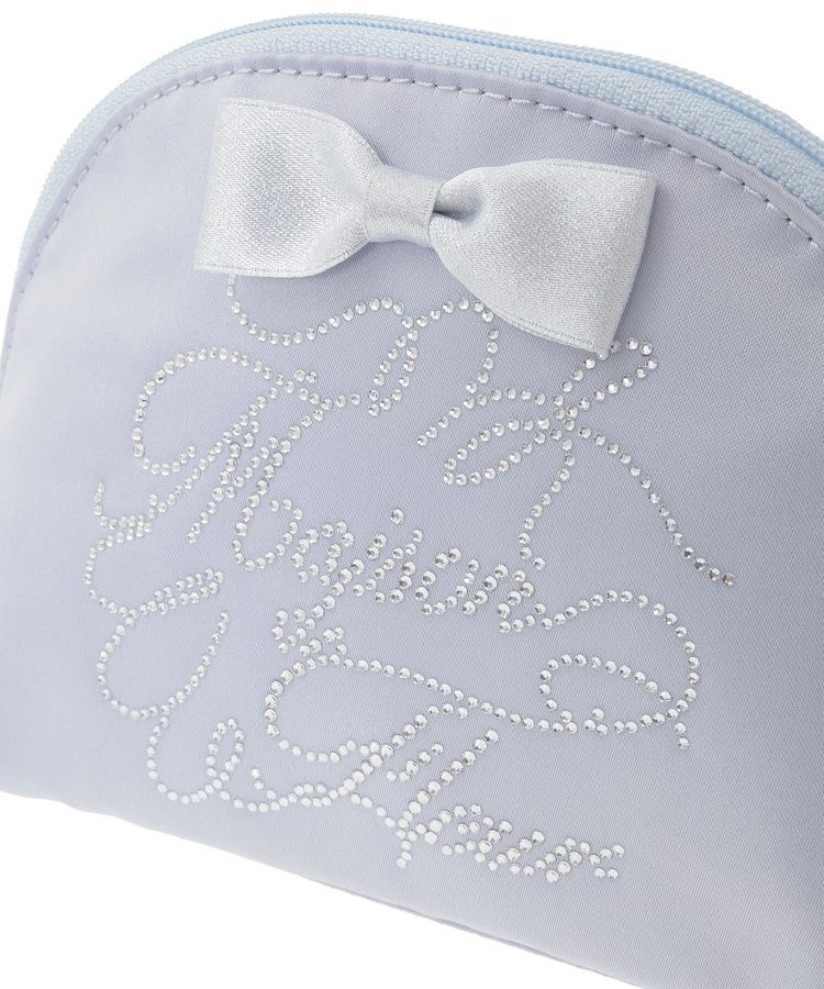 Maison de FLEUR「シャイニーリボンラウンドポーチ」|ポーチ|