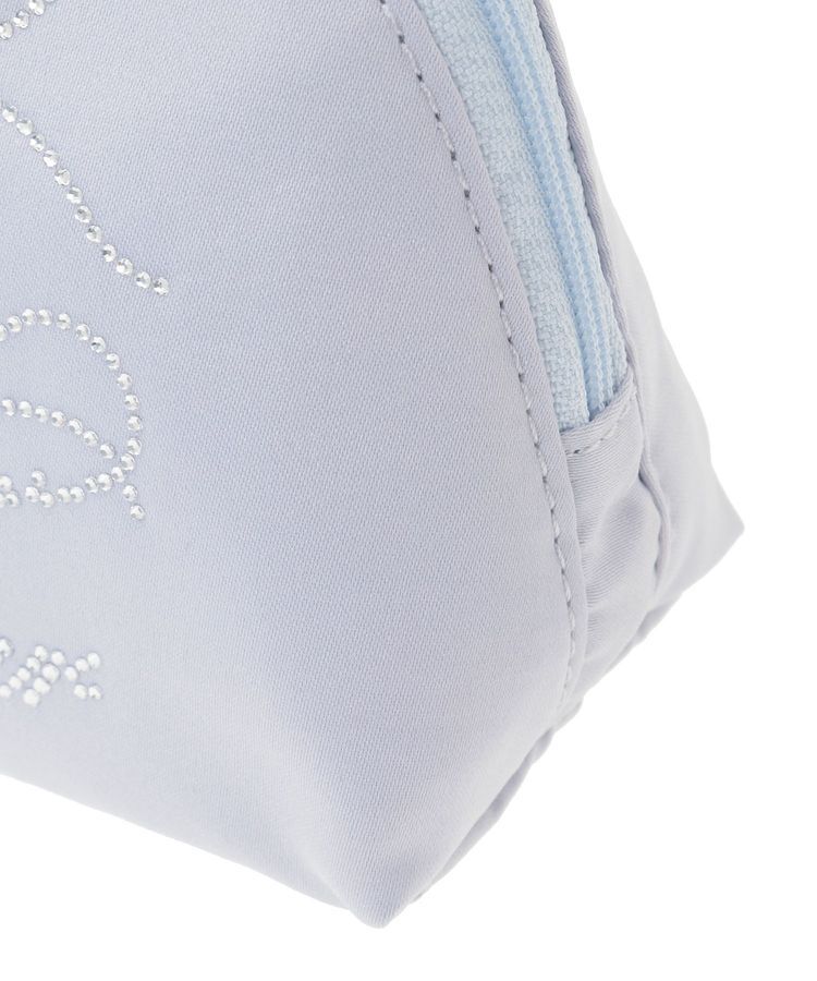 Maison de FLEUR「シャイニーリボンラウンドポーチ」|ポーチ|