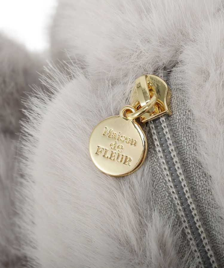 Maison de FLEUR「ねこくたくたポーチ」|ポーチ|