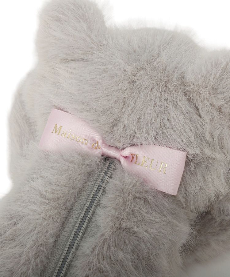 Maison de FLEUR「ねこくたくたポーチ」|ポーチ|