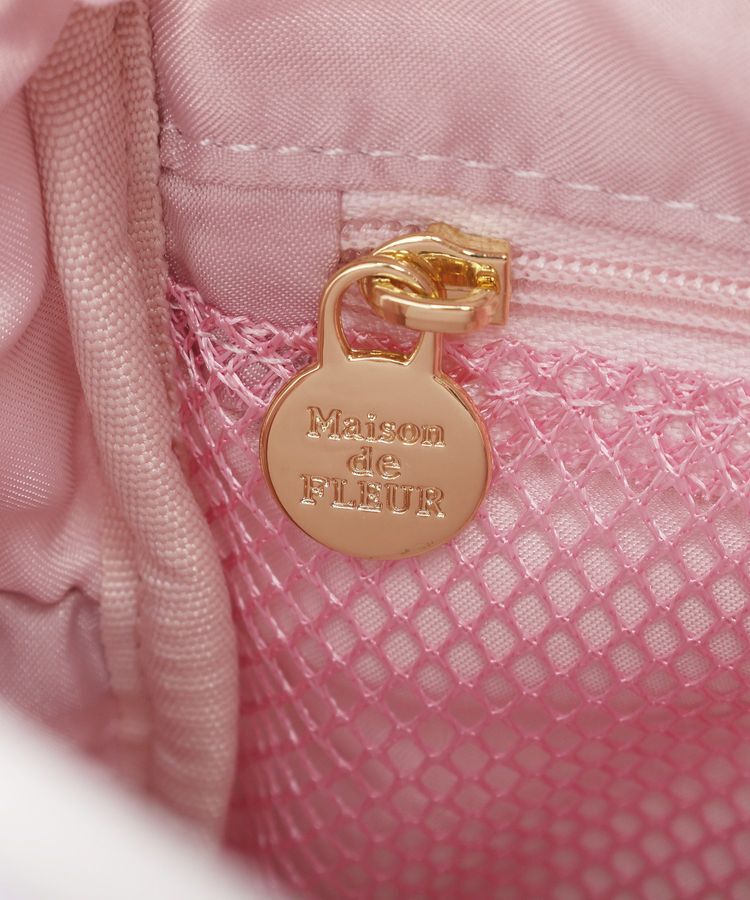 Maison de FLEUR「ブランドロゴマルチケース」|ポーチ|