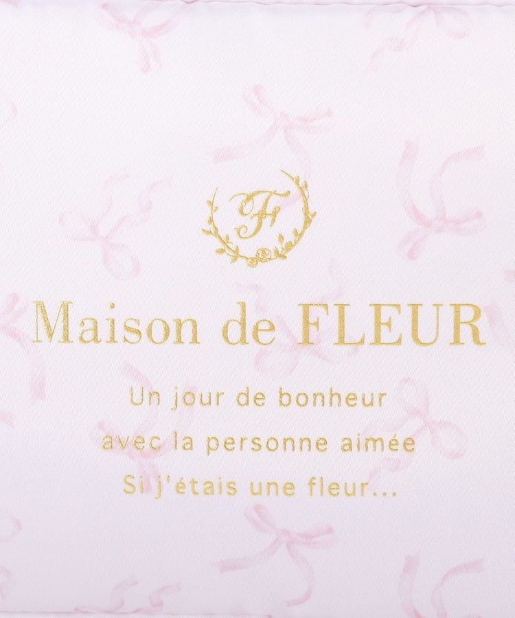 Maison de FLEUR「ブランドロゴマルチケース」|ポーチ|