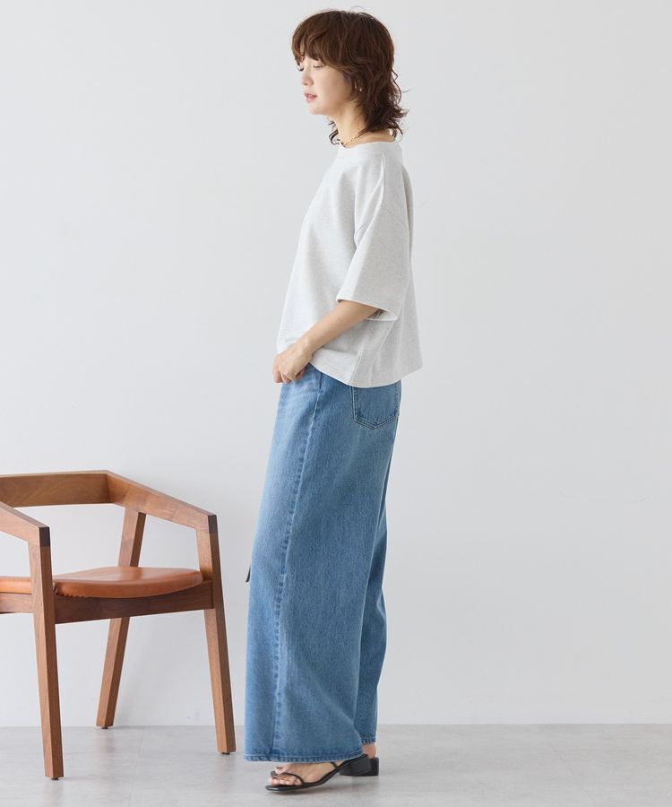 AMERICAN HOLIC「2WAYオフショルスウェット半袖プルオーバー」|スウェット・ジャージ|