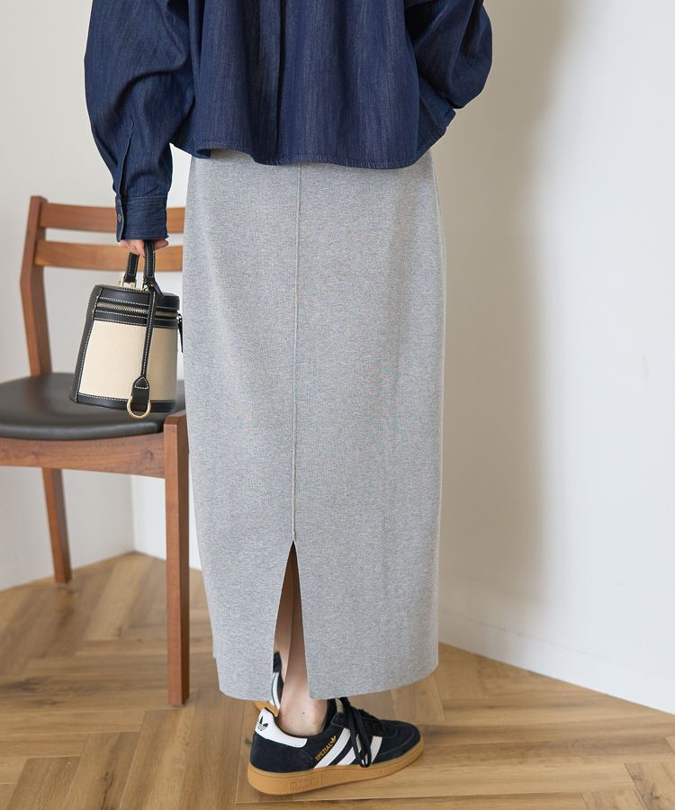 AMERICAN HOLIC「バイパチ総針ニットタイトスカート＜静電気軽減＞」|タイト|