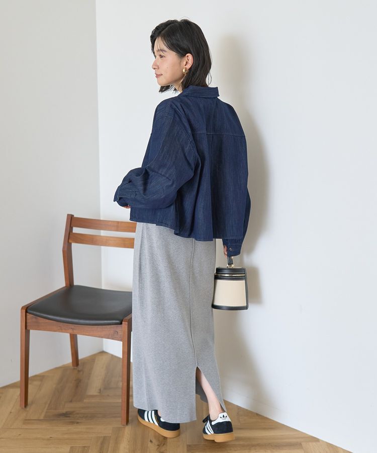 AMERICAN HOLIC「バイパチ総針ニットタイトスカート＜静電気軽減＞」|タイト|