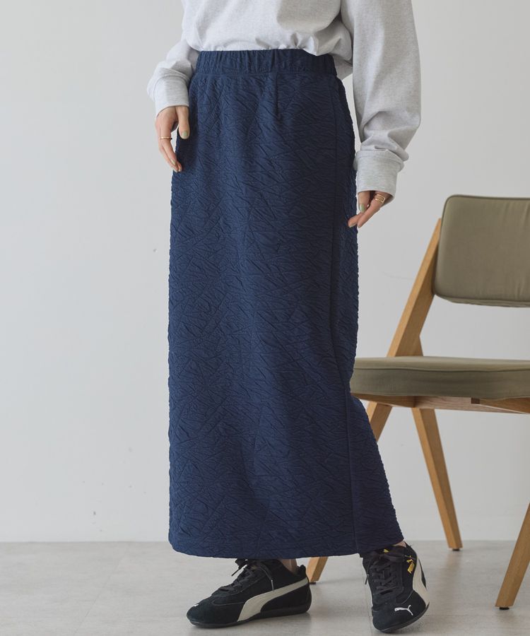 AMERICAN HOLIC「フクレジャガードタイトスカート」|タイト|