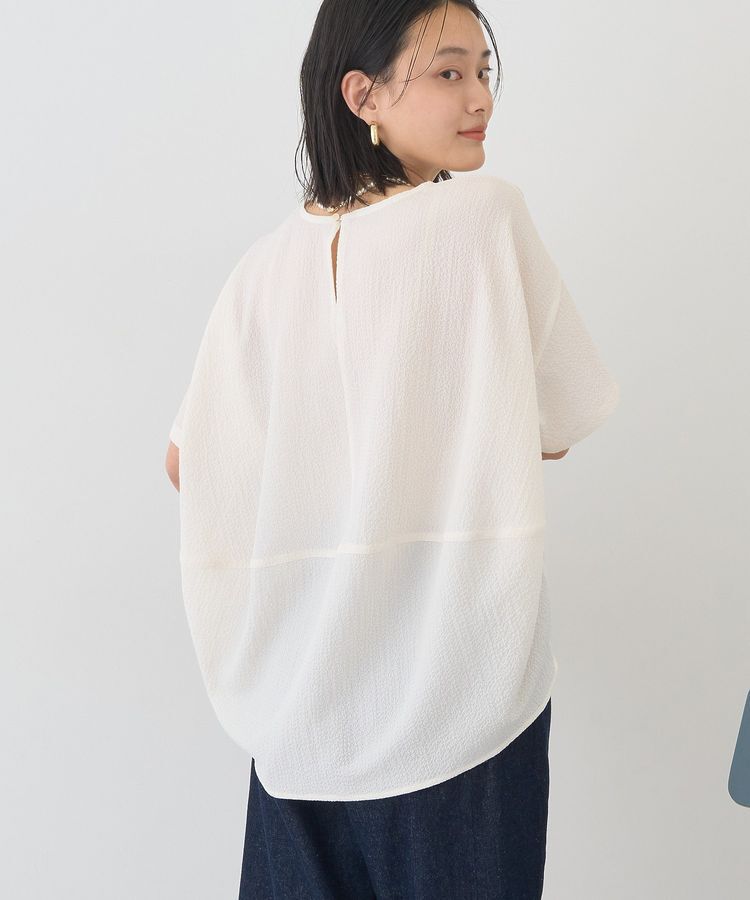 AMERICAN HOLIC「【UVカット】サッカーコクーンブラウス」|シャツ・ブラウス|