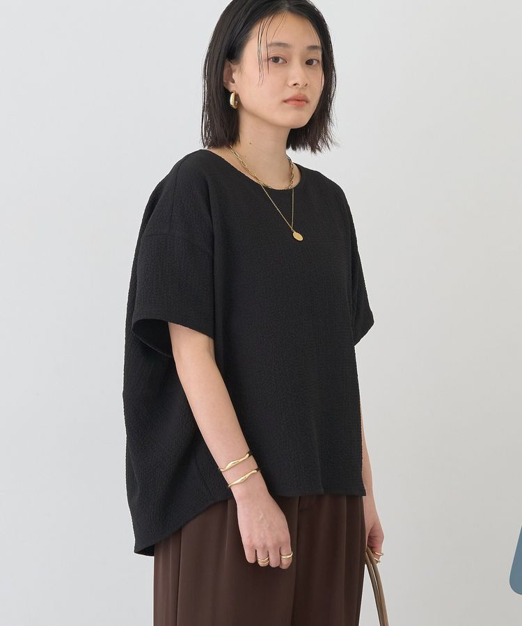 AMERICAN HOLIC「【UVカット】サッカーコクーンブラウス」|シャツ・ブラウス|