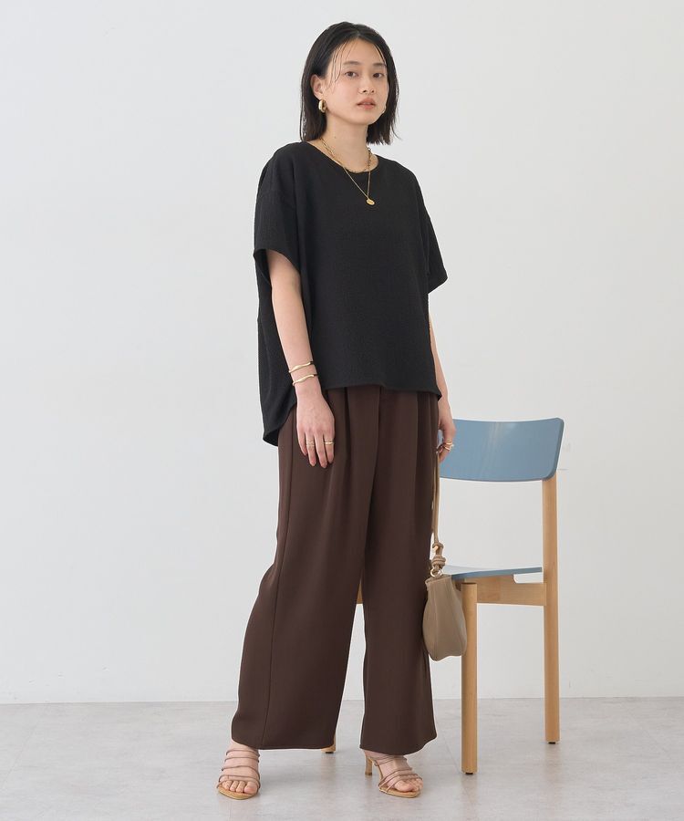 AMERICAN HOLIC「【UVカット】サッカーコクーンブラウス」|シャツ・ブラウス|