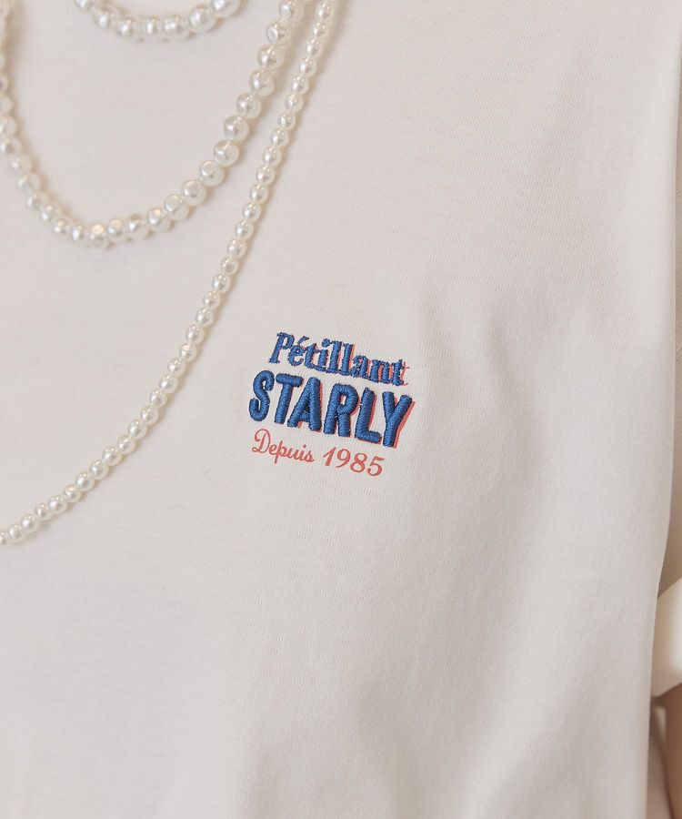 AMERICAN HOLIC「STARLY 刺繍ロゴTシャツ」|Tシャツ・カットソー|