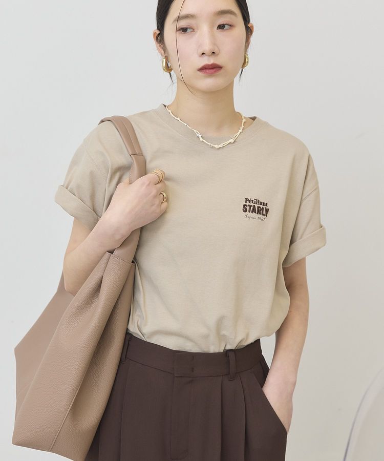AMERICAN HOLIC「STARLY 刺繍ロゴTシャツ」|Tシャツ・カットソー|
