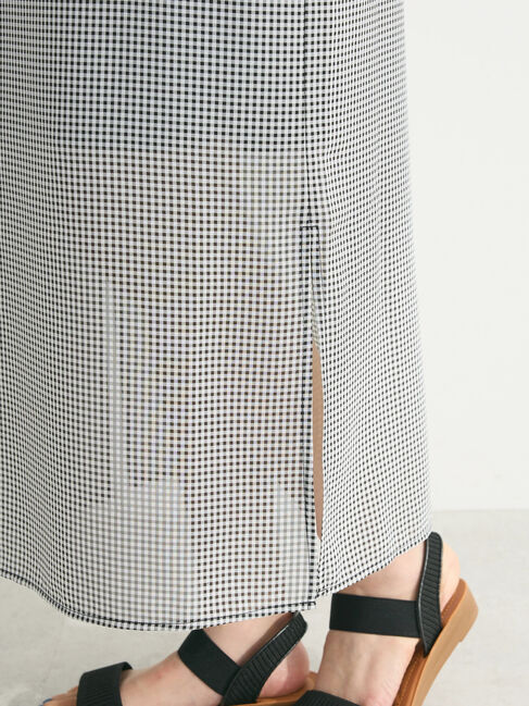 Green Parks「・SUGAR　SPOON　サッカーギンガムキャミワンピ」|ワンピース|