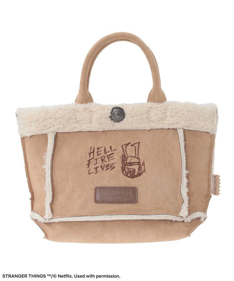 Green Parks「■STRANGER THINGS&times;MINNETONKA フェイクスウェードボアバッグ」|トートバッグ|