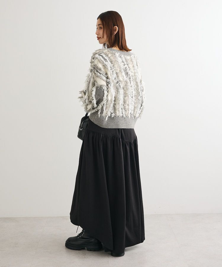 Green Parks「・ELENCARE DUE 袖付デザインスカート」|フレア|