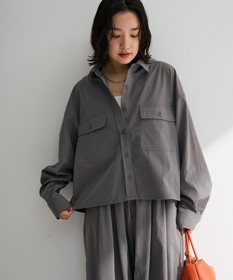 Green Parks「ワークシャツジャケット」|シャツ・ブラウス|