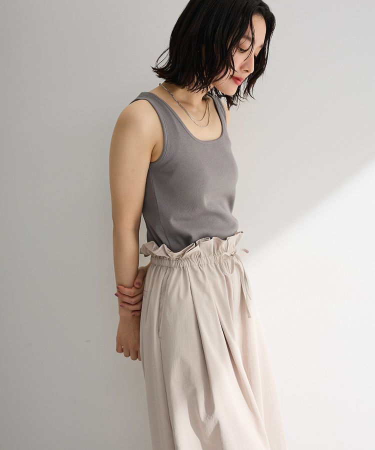 Green Parks「機能付テレコリブタンクトップ」|インナー|