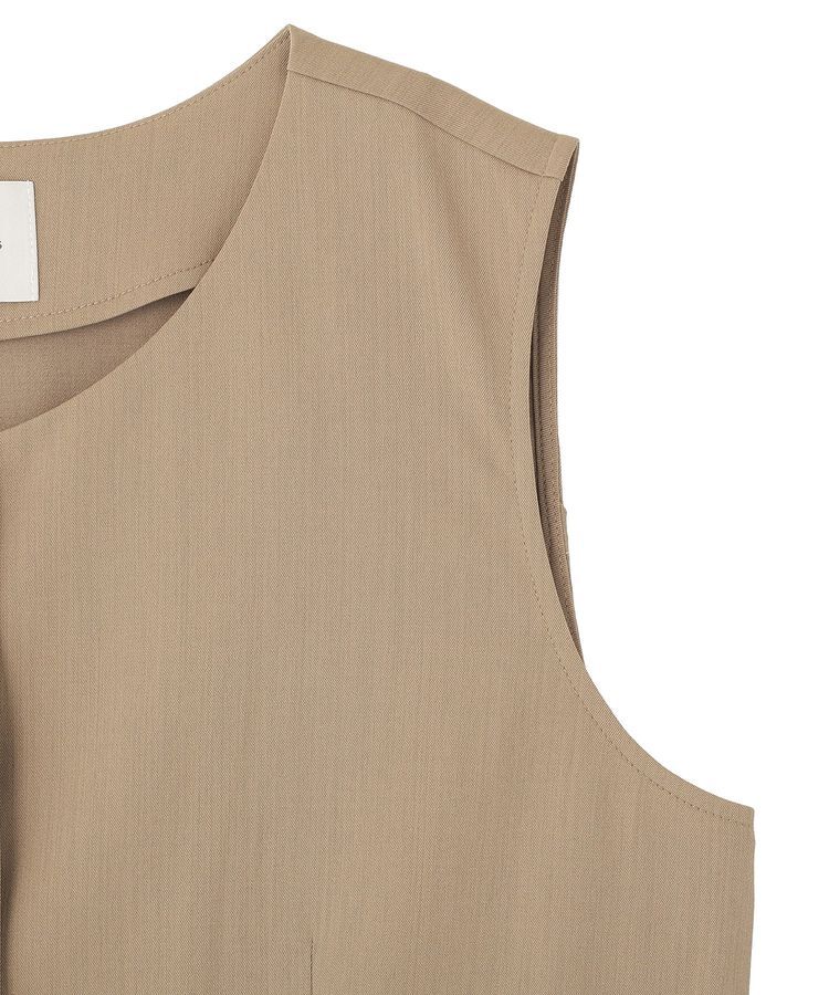 Green Parks「クルーネック多釦ジレ」|その他|