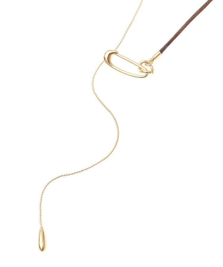 YECCA VECCA「チェーンコードラリエット」|ネックレス|