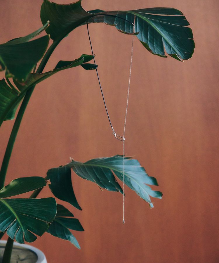 YECCA VECCA「チェーンコードラリエット」|ネックレス|