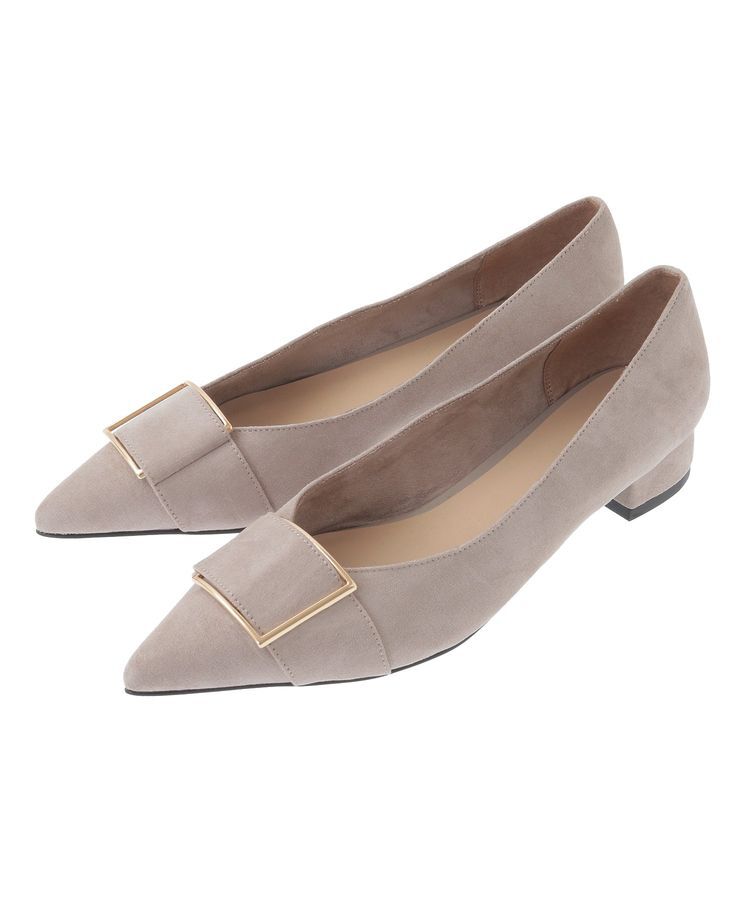 YECCA VECCA「バックルローヒールパンプス」|パンプス|