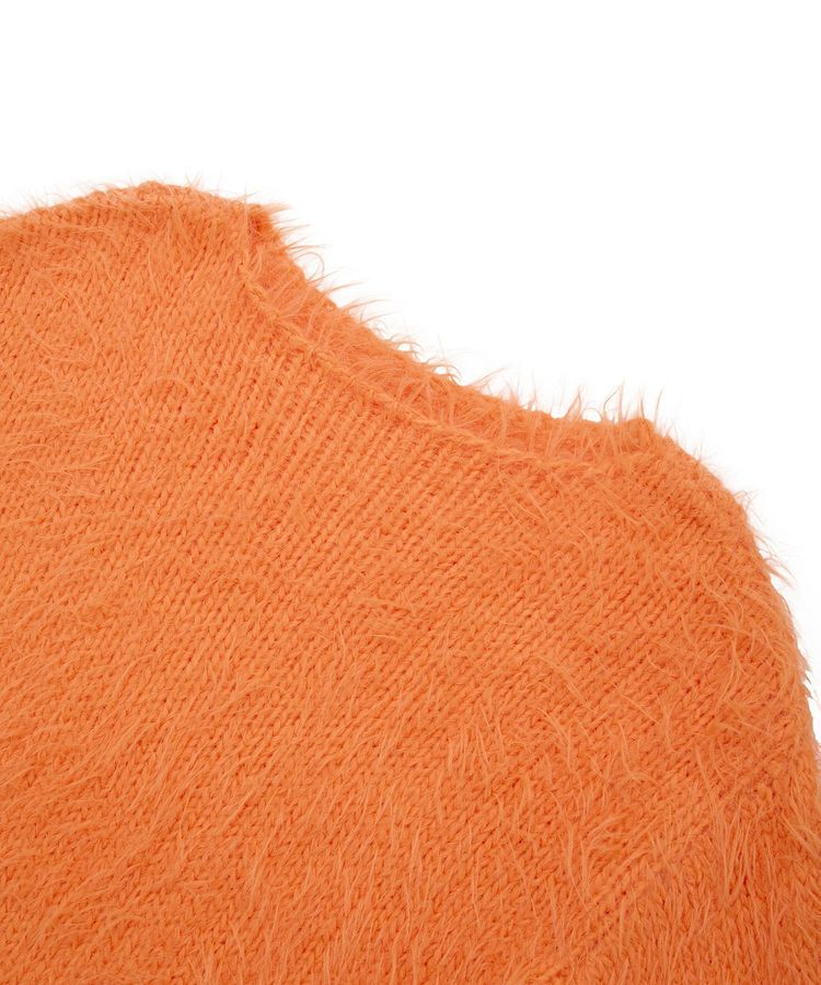 Editt by YECCA VECCA「フェザーMIXロービングニット」|ニット・セーター|