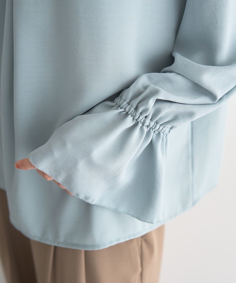 YECCA VECCA「タックデザインブラウス」|シャツ・ブラウス|