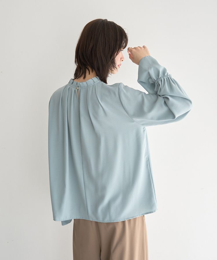 YECCA VECCA「タックデザインブラウス」|シャツ・ブラウス|