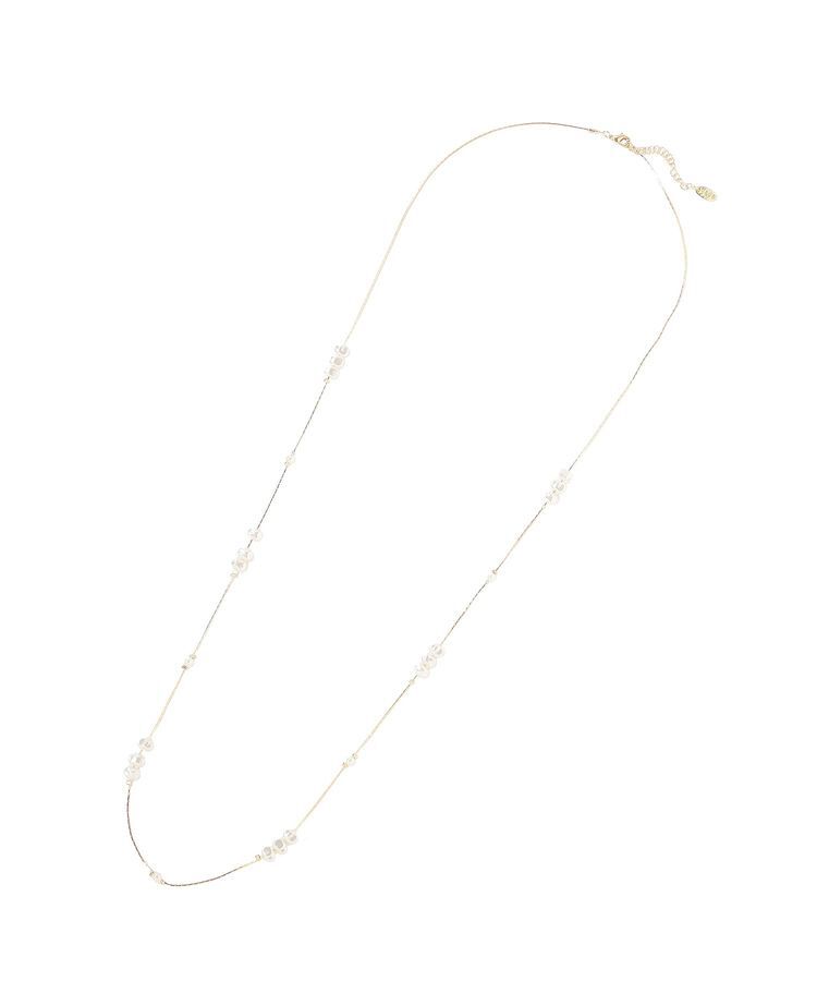 YECCA VECCA「パールMIXロングネックレス」|ネックレス|