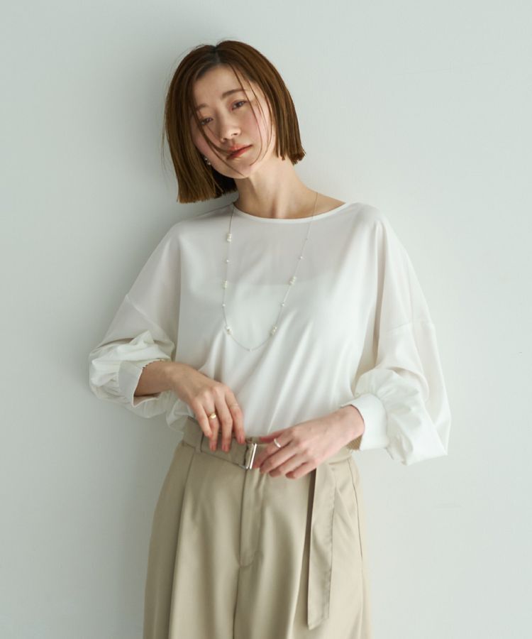 YECCA VECCA「パールMIXロングネックレス」|ネックレス|