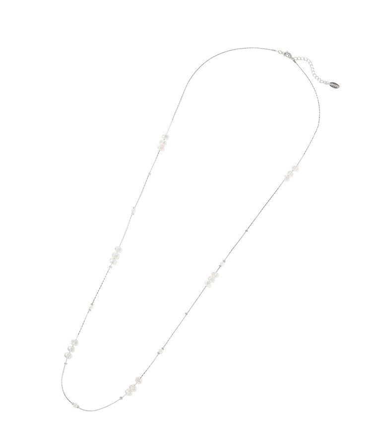 YECCA VECCA「パールMIXロングネックレス」|ネックレス|