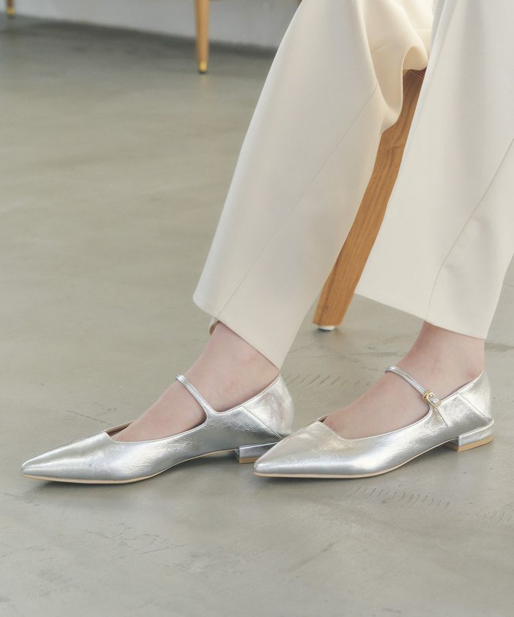 YECCA VECCA「メリージェーンストラップパンプス」|パンプス|