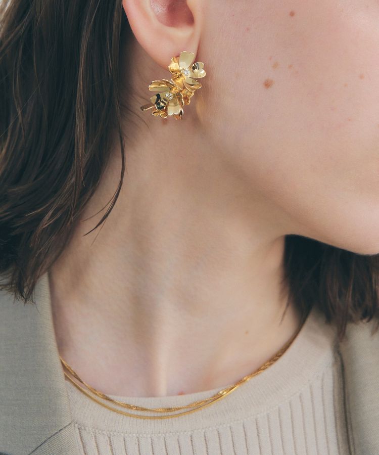 YECCA VECCA「【2本SET】ステンレス2連ネックレス」|ネックレス|