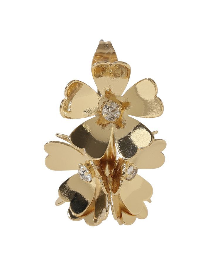 YECCA VECCA「メタルフラワーピアス」|ピアス|