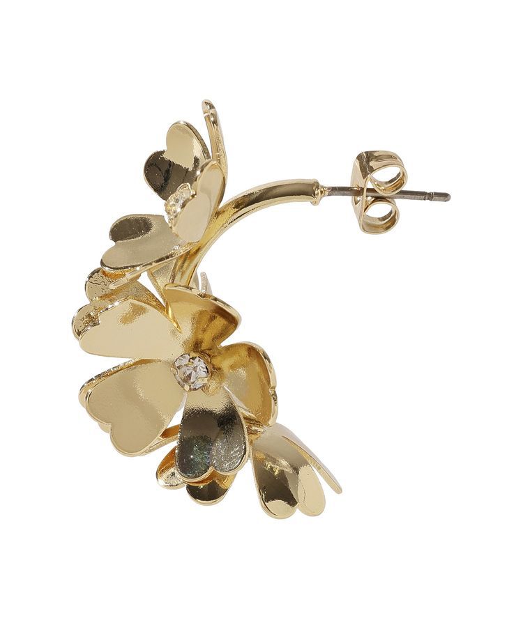 YECCA VECCA「メタルフラワーピアス」|ピアス|