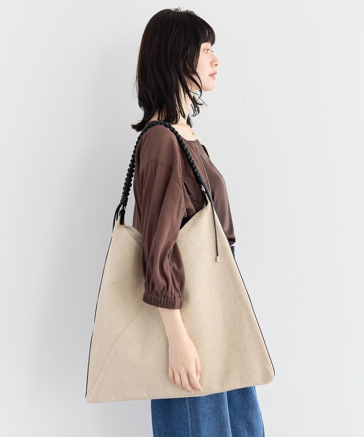YECCA VECCA「【LE VERNIS】One handle cloth bag」|ショルダー・メッセンジャー|