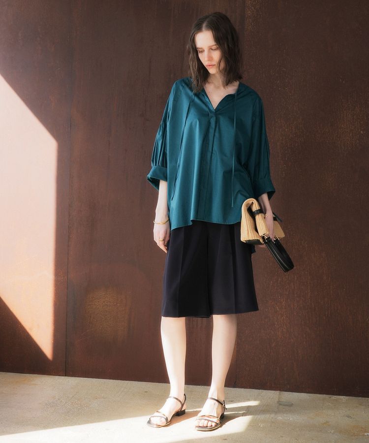 YECCA VECCA「タックハーフパンツ」|その他|