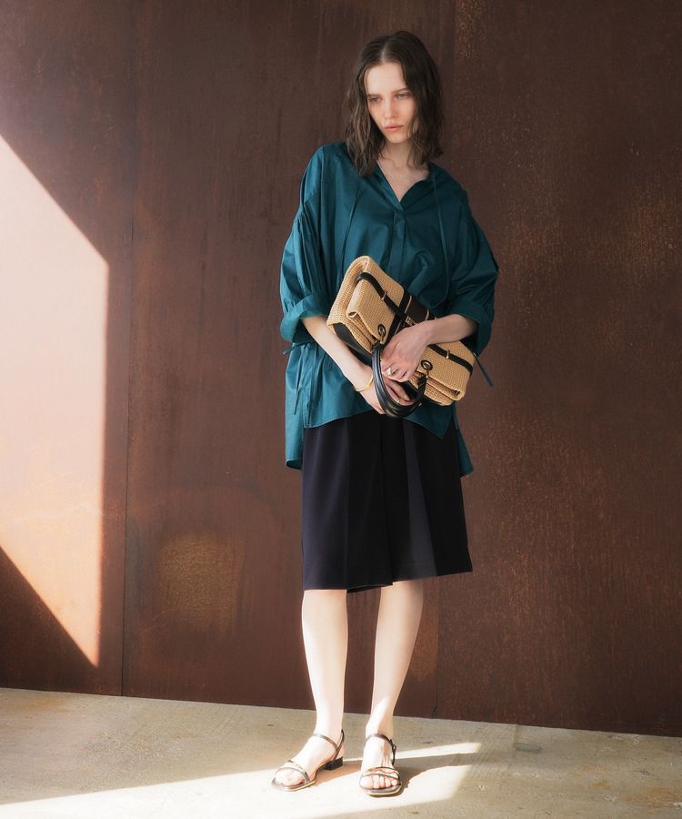 YECCA VECCA「タックハーフパンツ」|その他|