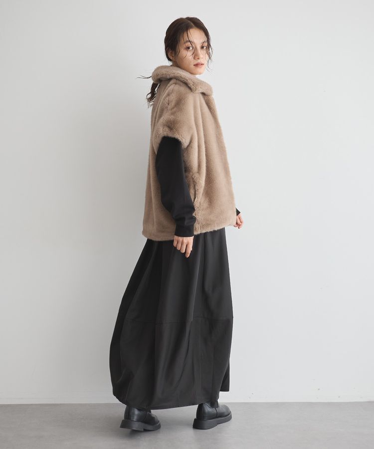 GARAGE OF GOOD CLOTHING「グラデーションファーZIP VEST」|その他|