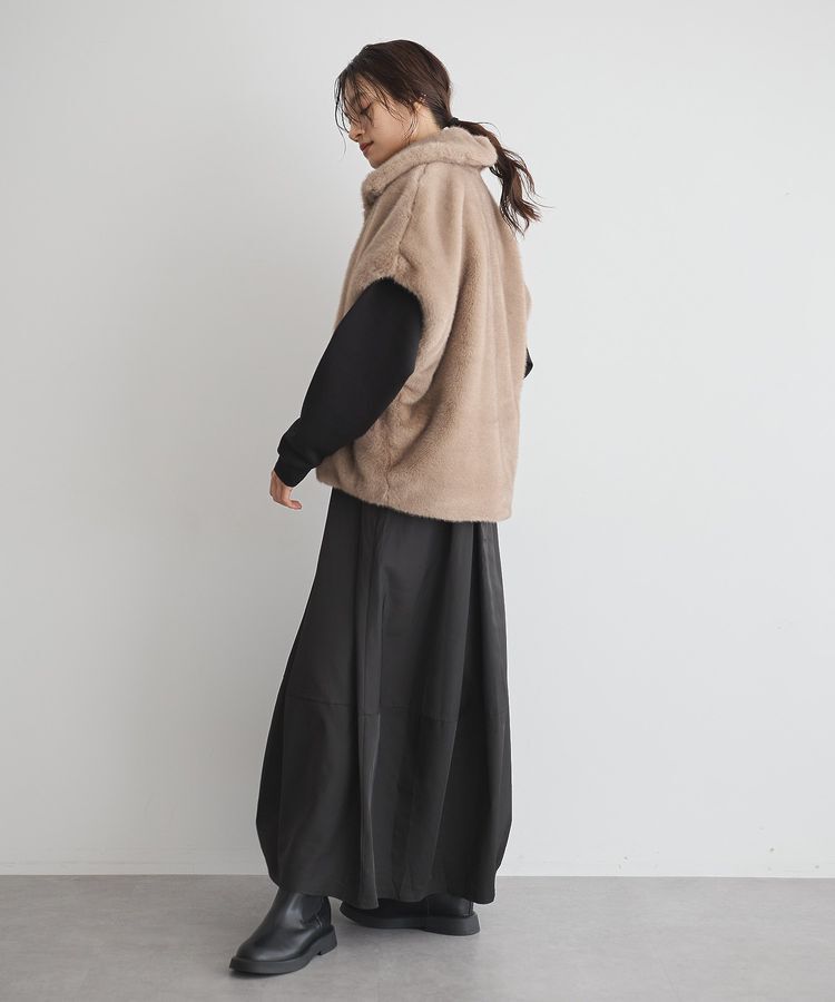 GARAGE OF GOOD CLOTHING「グラデーションファーZIP VEST」|その他|