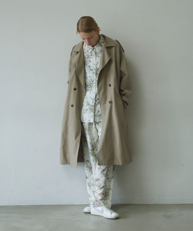 GARAGE OF GOOD CLOTHING「ロングトレンチコート」|トレンチコート|Beige