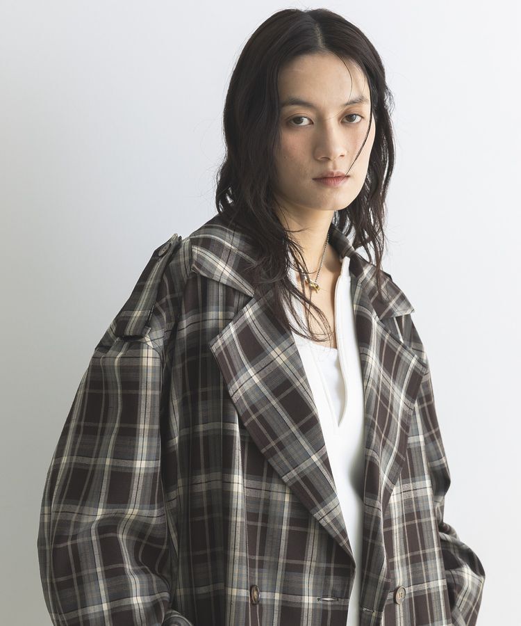GARAGE OF GOOD CLOTHING「ロングトレンチコート」|トレンチコート|
