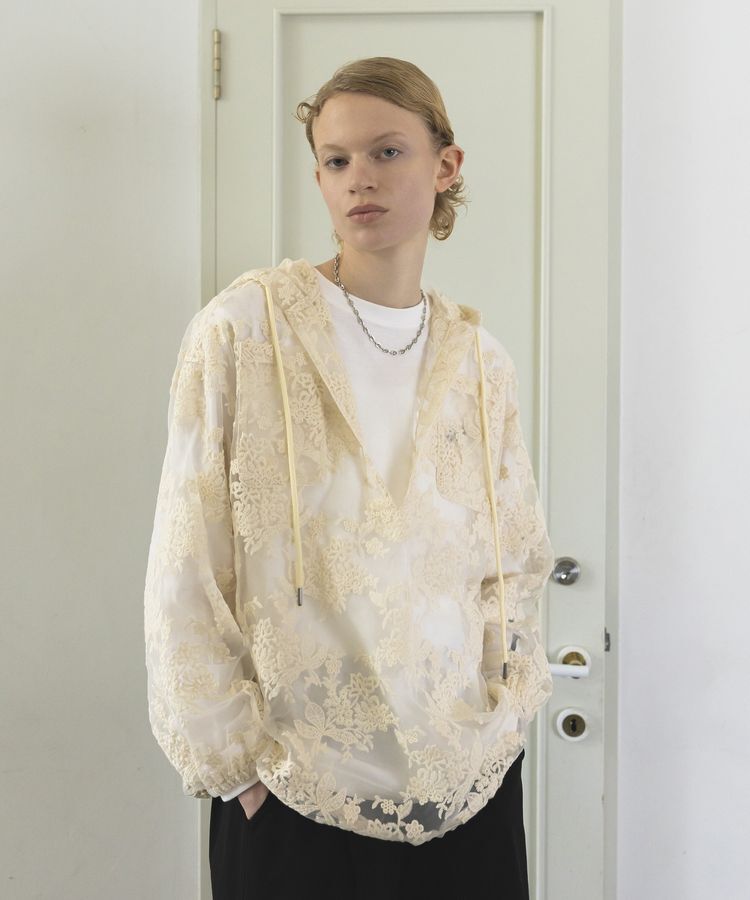 GARAGE OF GOOD CLOTHING「レーススキッパーアノラックパーカー」|シャツ・ブラウス|