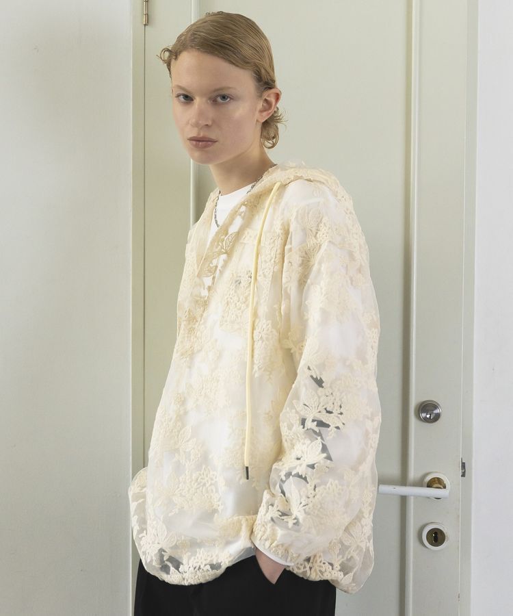 GARAGE OF GOOD CLOTHING「レーススキッパーアノラックパーカー」|シャツ・ブラウス|