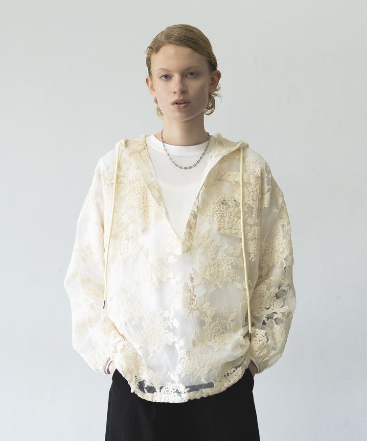 GARAGE OF GOOD CLOTHING「レーススキッパーアノラックパーカー」|シャツ・ブラウス|