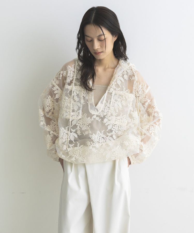 GARAGE OF GOOD CLOTHING「レーススキッパーアノラックパーカー」|シャツ・ブラウス|