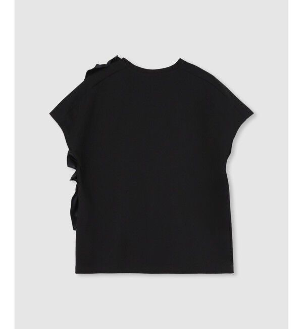 LOULOU WILLOUGHBY「【LOULOU WILLOUGHBY】ギャザーレイヤーTシャツ」|Tシャツ・カットソー|