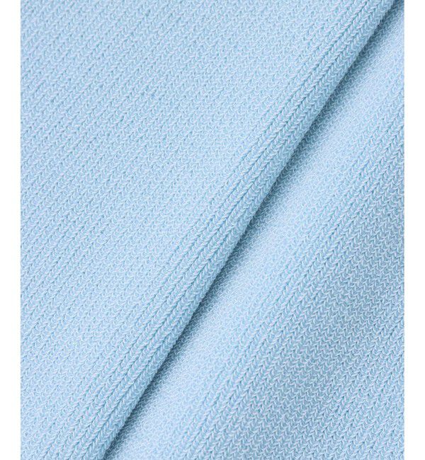 allureville「2WAY ネックショートスリーブプルオーバー」|ニット・セーター|