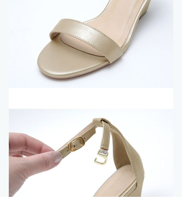 ur's「【星玲奈さんコラボアイテム】ストラップサンダル」|サンダル|